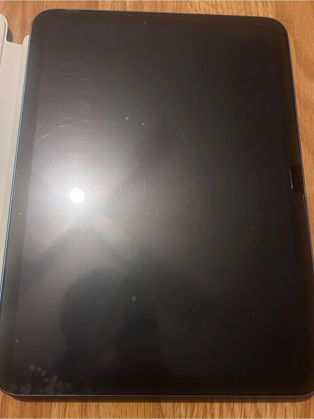 Apple iPad 10.9in 256GB Wi‑Fi Blue w/ Keyboard Case & Apple Pencil Bundle